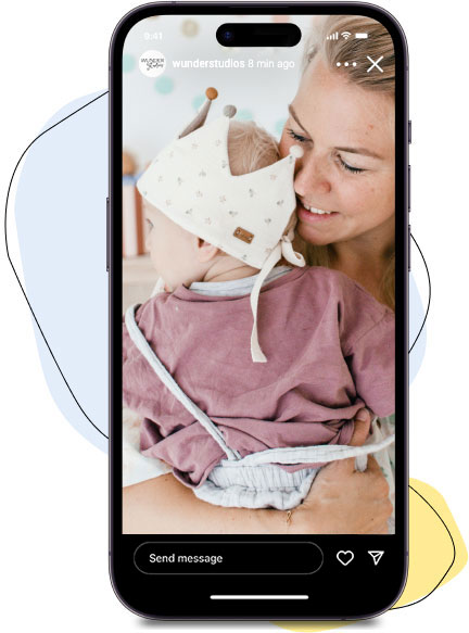 WunderStudios Creator-Management auf dem Smartphone — Übersicht von Kampagnen und Strategien